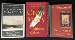 Lot Michael Dorris + CROW MARY a Novel by Kathleen Grissom Nakota Story 1873 + 1