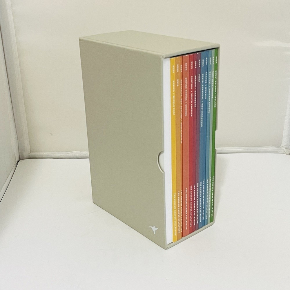 The Andrew Harper Collection Travel Book 2024 (12 books in case) Excellent