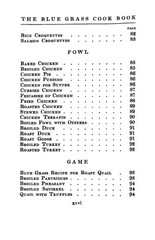 1911 The Blue. Grass Vintage Cook Book 388 Pages