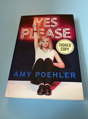 Yes Please by Amy Poehler SIGNED Limited 1st Edition B&N Hologram