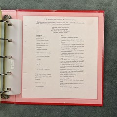 Betty Crocker 40th Anniversary 5 Ring Binder Hardcover Cookbook 432 Pages 1991