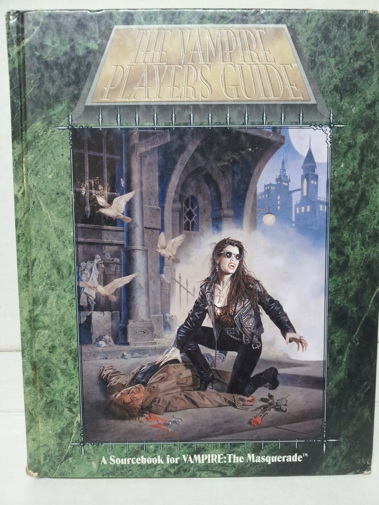 Vampire Players Guide, 2nd Edition – hardcover Greenberg, Andrew