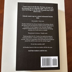 OUT OF PRINT RARE Suicide Med by Freida McFadden 2014 G2U