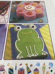 Birthday Cakes For Kids Recipes & Cake Decorating Cookbook Hardcover Sealed I1