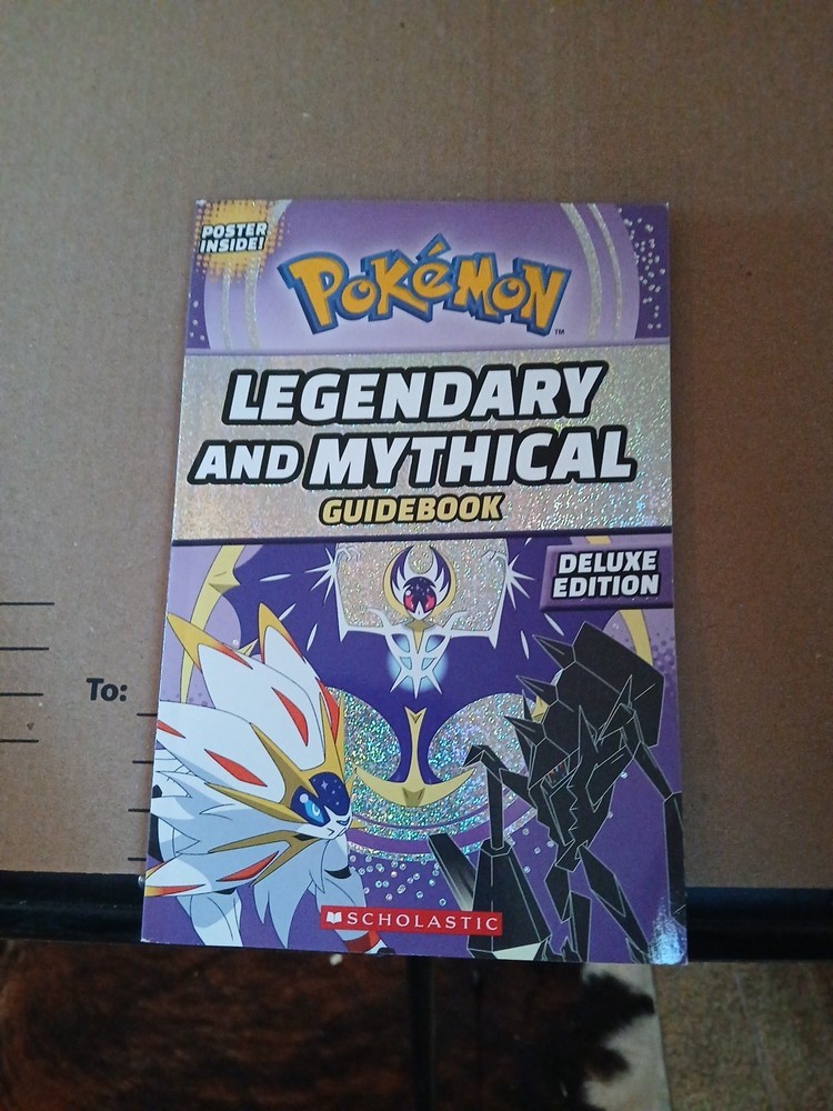 Pokemon Legendary and Mythical Guidebook Deluxe Edition~w/Poster~LBDLK
