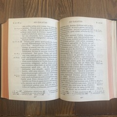 1911 Nouum Testamentum Latine New Testatment Oxford Ed Latin Language Pocket