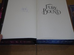 Signed Sable Sorensen Dire & Fury Bound Deluxe Ed Books1&2 of The Wolves Of Ruin