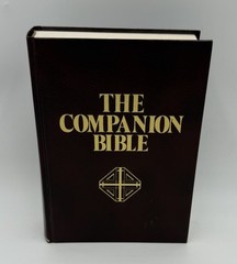 The Companion Bible King James Version Hard Cover Burgundy Kregel Bullinger