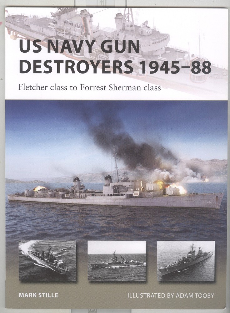 Osprey-Modern Militares-Cold War-Warships-US Navy Gun Destroyers-Classes-Guide!