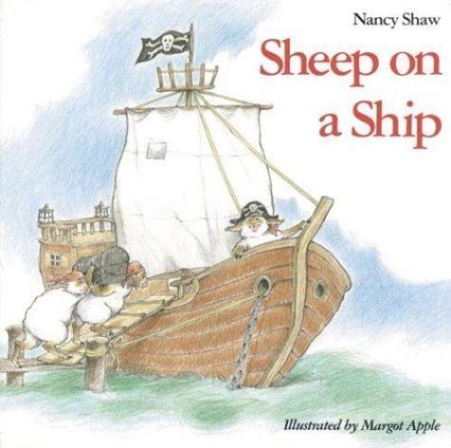 Sheep on a Ship; Sandpiper Houghton Miff- 9780395643761, paperback, Nancy E Shaw