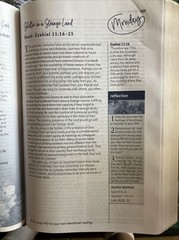 Niv, Women’s Devotional Bible, Large Print, Leathersoft, Teal, Comfort Print