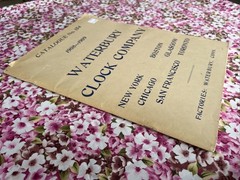 Waterbury Clocks Company ~ Catalogue No. 154 1908-1909 (PB Reprint 88 Pages)