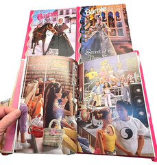 Lot of 18 Vintage Barbie & Friends Book Club Grolier Hardcover Books 90s Mattel