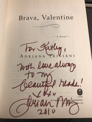 Brava, Valentine: A Novel by Adriana Trigiani (2010 Signed First Ed Hc)