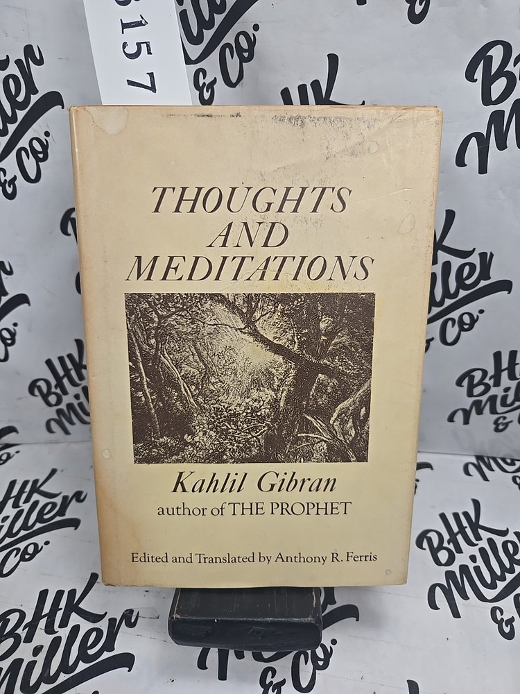 Thoughts and meditations By Kahlil Gibran Hardcover