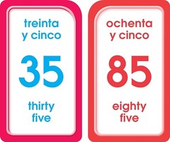 School Zone – Bilingual Numbers 1-100 Flash Cards – Ages 4+, Preschool to…