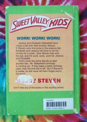 Bossy Steven #18 SWEET VALLEY KIDS (Francine Pascal, 1991) Hardcover Book