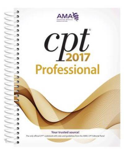 CPT 2017 Professional Edition (CPTCurrent Procedural Terminology (Profes – GOOD