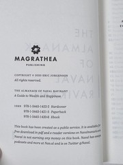 Almanack of Naval Ravikant : A Guide to Wealth and Happiness by Eric Jorgenson
