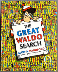 The Great Waldo Search Hardcover Book By Martin Hanford with illustrations 1989