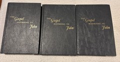 Complete The Gospel According to John Vol 1 2 3 Oliver Greene Gospel Hour