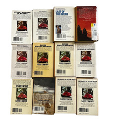 Set of 55 Louis Lamour Paperback Mixed Titles, Various Conditions, All Readable