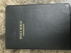 Vintage Holy Bible Concordance KJV Self-Pronouncing Black World HC USA