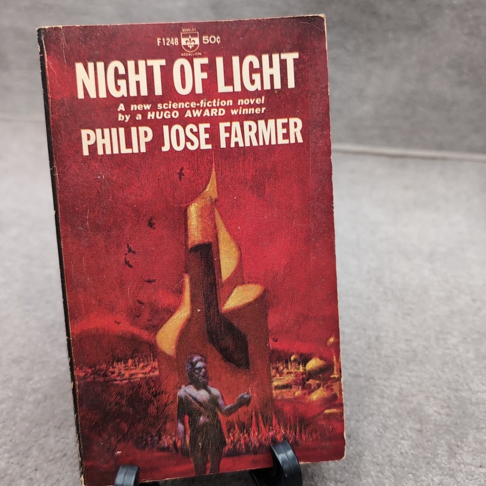 Night of Light (Berkley Books 1966) Philip Jose Farmer, PB, J35 Vtg
