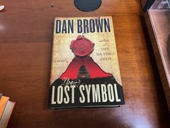 Dan Brown Book Set Robert Langdon Series, 5 Hardcover 1 Paperback, DaVinci Code