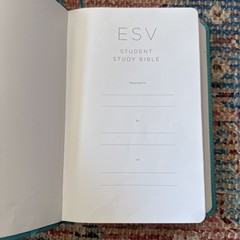 ESV Student Study Bible IMITATION LEATHER 2017 by ESV Bibles