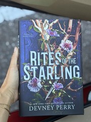 Devney Perry Deluxe HC Shield Of Sparrows & Rites Of The Starling Sprayed Edges