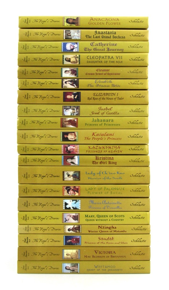 Complete Set 1-20 THE ROYAL DIARIES Books Scholastic HB VGC