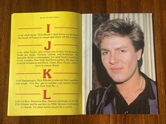 The ABC of Duran Duran Packed with Facts and Pictures 1984 Vintage