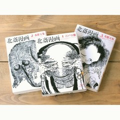 HOKUSAI Manga Vol.1 Vol.2 Vol.3 Set in a Box Case SEIGENSHA