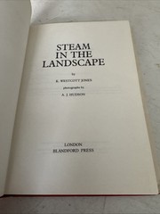 Vintage 1971 Steam In The Landscapes By Kenneth Westcott Jones 1. Edition