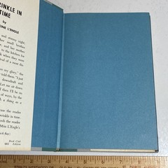 Book A Wrinkle In Time Madeleine L’Engle BCE Science Fiction YA Vintage Books