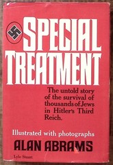 SPECIAL TREATMENT ALAN ABRAMS FIRST EDITION UNTOLD STORY SURVIVAL OF JEWS B317