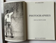 PHOTOGRAPHIES by R. V. Lebeaupin OOP 1994 Bruno Gmunder Male Photography Book