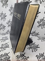Holy Bible Reference Edition 1976 KJV Giant Print Thomas Nelson W/Bookmark