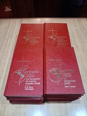 Restoration Reprint Library lot of 22 books religious Theology, Bible