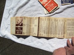 August 1938 NEW VICTOR RECORDS Supplement Arturo Toscanini RECORD CATALOG