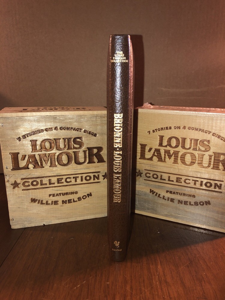 BRIONNE Louis L’Amour Collection GENUINE LEATHER Gold Gilt Page Edges Western