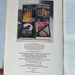 Reader’s Digest Condensed Books BK4778 4 Novels John Grisham – The Client, other