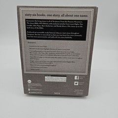 The Jesus Bible by Louie Giglio (2017, Hardcover) Gray Cloth Cover