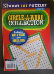 Lot of 3 KAPPA Circle-A-Word Collection Puzzle Books +Bent & Wiggly-Number Finds