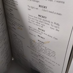 The Official Rocky Scrapbook by Sylvester Stallone 1977 Movie Softcover book