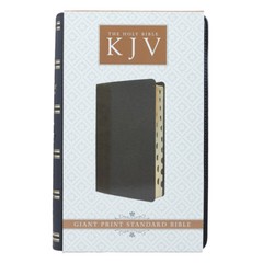 KJV HOLY BIBLE King James Version Black Large Print Thumb Index Edition* NEW