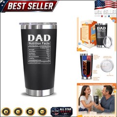 Humorous 20 Oz Tumbler for Dad – Break-Resistant, BPA-Free, Birthday Essential