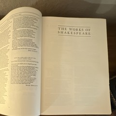 Works of William Shakespeare Oxford University Press Hardcover Dust Jacket Rare
