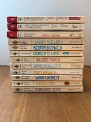 Harlequin Presents Romance Lot of 12 Paperback (See Photos for Titles)